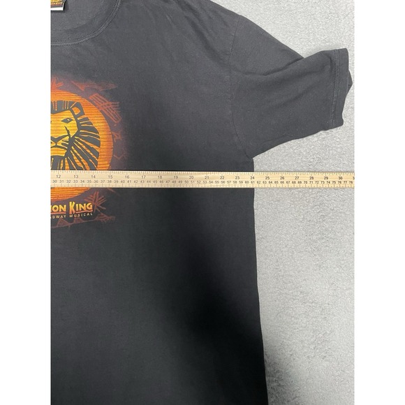 Lion King Musical Adult XLarge Black T-Shirt ( M New York Broadway Los Angeles ) - Picture 6 of 7